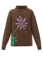 The Elder Statesman - X Mordechai Garden Grow Cashmere Sweater - Womens - Brown