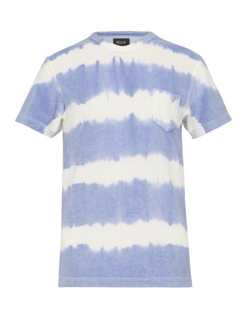 Matchesfashion.com Howlin' - Fons Cotton Blend Terry T Shirt - Mens - Purple