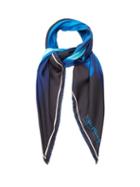 Matchesfashion.com Mary Mccartney - Dancer In Blue Print Scarf - Womens - Nude