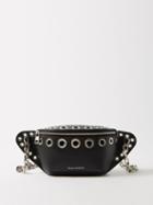 Alexander Mcqueen - Biker Eyelet Cross-body Bag - Mens - Black