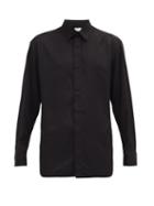 Matchesfashion.com Bottega Veneta - Oversized Poplin Shirt - Mens - Black