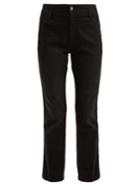 Frame Le Slender Mid-rise Cotton-blend Jeans