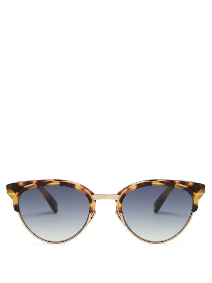 Sartorialeyes Cat-eye Tortoiseshell Sunglasses