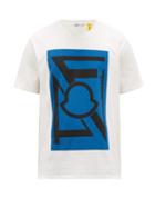 Matchesfashion.com 5 Moncler Craig Green - Logo-print Cotton T-shirt - Mens - Navy