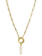 Ladies Jewellery Timeless Pearly - Baroque Pearl & 24kt Gold-plated Necklace Set - Womens - Pearl