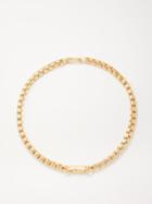 Laura Lombardi - Lella 14kt Gold-plated Chain Necklace - Womens - Yellow Gold