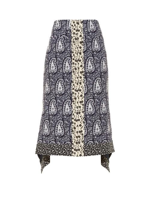 Altuzarra Cyrus Paisley-print Skirt