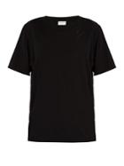 Saint Laurent Signature-print Cotton T-shirt