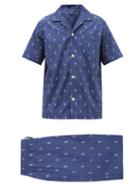 Polo Ralph Lauren - Logo-print Cotton Pyjamas - Mens - Navy Multi