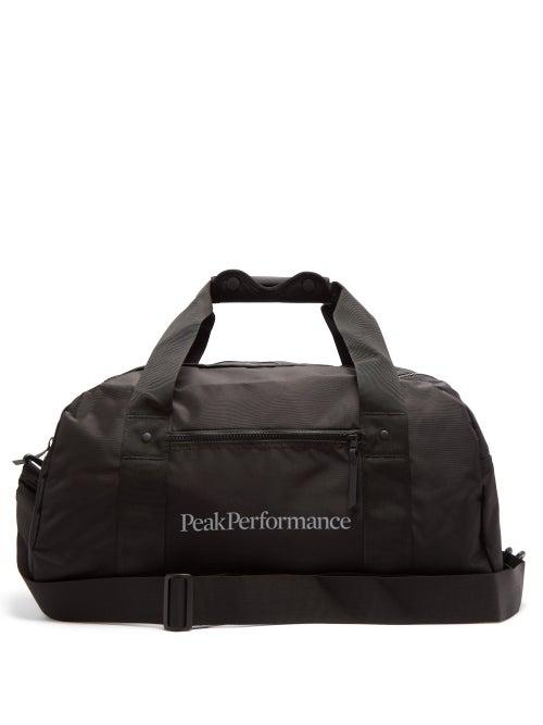 Matchesfashion.com Peak Performance - Detour Ii Logo Print Holdall - Mens - Black