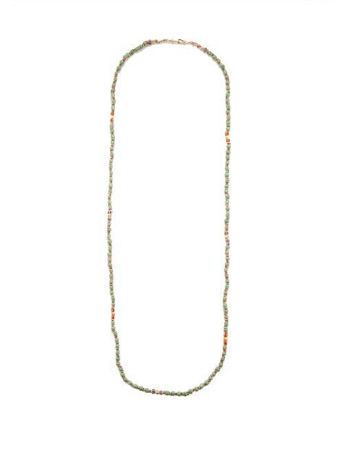 Marie Lichtenberg - Mauli Bead & 9kt Gold Necklace - Womens - Yellow Gold