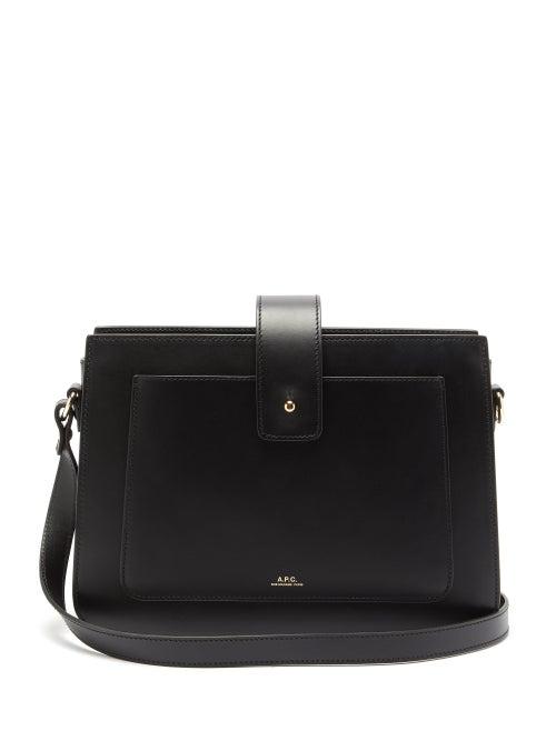 Matchesfashion.com A.p.c. - Albane Smooth-leather Cross-body Bag - Womens - Black