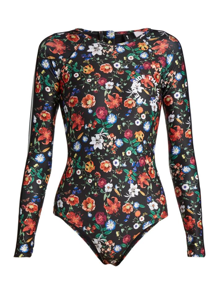 The Upside Wildflowers-print Performance Paddle Suit