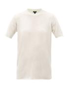 Ladies Rtw Joseph - Cashmere T-shirt - Womens - White