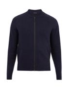 Prada Zip-through Wool And Cashmere-blend Sweater