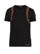 Alexander Mcqueen Backpack-print Cotton T-shirt