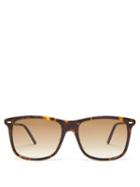 Matchesfashion.com Gucci - Tortoiseshell Square Acetate Sunglasses - Mens - Tortoiseshell