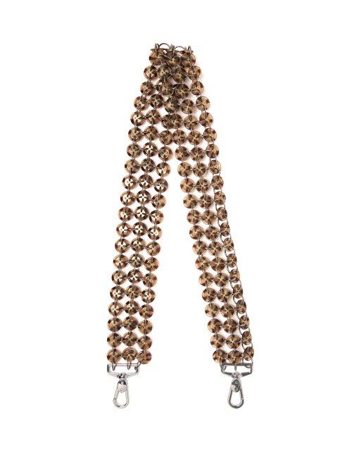 Matchesfashion.com Stefan Cooke - Button Chainmail Bag Strap - Womens - Multi