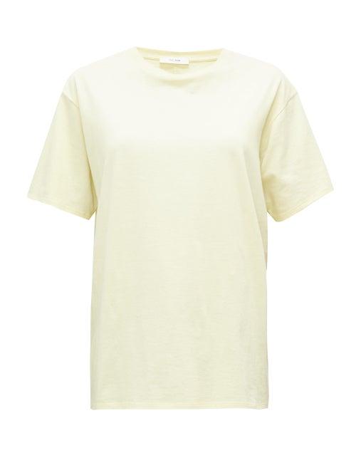 Matchesfashion.com The Row - Darciela T-shirt - Womens - Light Yellow