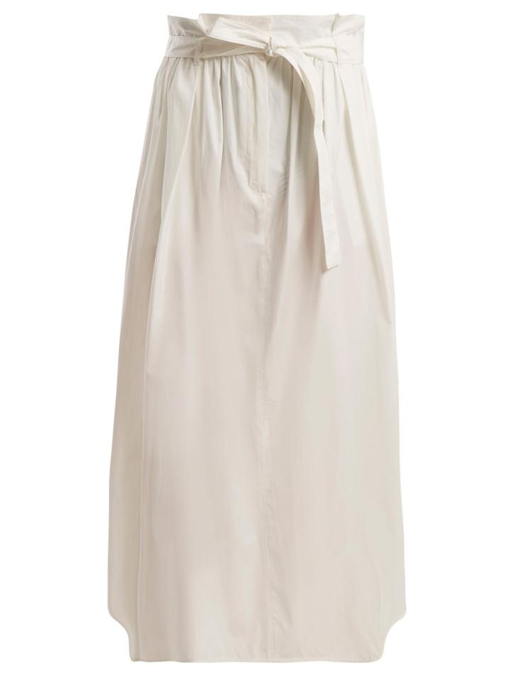 Weekend Max Mara Cotton-poplin Skirt