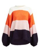 Matchesfashion.com Acne Studios - Kazia Wide Stripe Sweater - Womens - Pink Multi