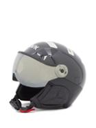 Matchesfashion.com Kask - Chrome Goggle-visor Ski Helmet - Mens - Black Silver