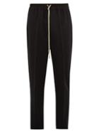 Matchesfashion.com Rick Owens - Astaires Drawstring Wool Trousers - Mens - Black