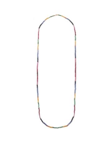 Jia Jia - Arizona Rainbow Sapphire & 14kt Gold Necklace - Womens - Multi