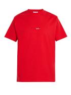 Matchesfashion.com 1017 Alyx 9sm - Logo Print Recycled Cotton Blend T Shirt - Mens - Red