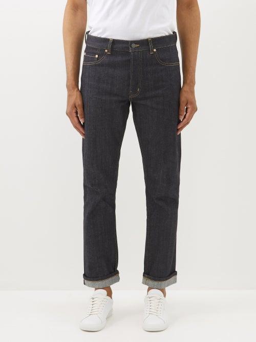 Raey - Single Raw Organic-cotton Jeans - Mens - Indigo