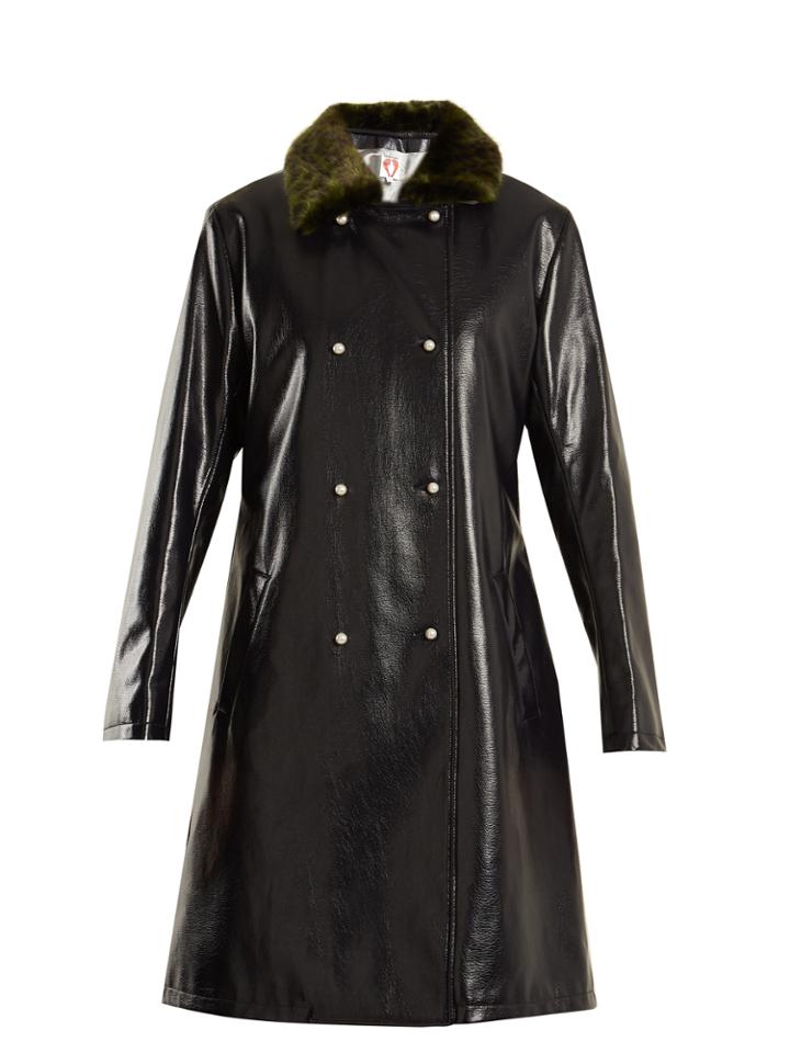 Shrimps Sinclair Faux-leather Coat