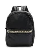 Matchesfashion.com A.p.c. - Repeat Logo-trim Padded-nylon Backpack - Mens - Black