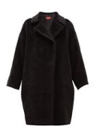 Matchesfashion.com Max Mara Studio - Gino Coat - Womens - Black