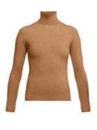 Matchesfashion.com Joostricot - High Neck Knit Sweater - Womens - Light Brown