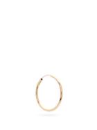 Matchesfashion.com Jacquie Aiche - 14kt Gold Single Hoop Earring - Womens - Gold