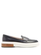 Tod's Leather And Rubber Loafers