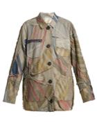 By Walid Linda 19th-century Patchwork Linen Jacket