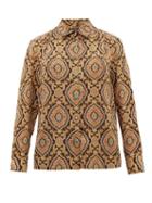 Matchesfashion.com A.p.c. - Sutton Paisley Print Silk Shirt - Womens - Multi