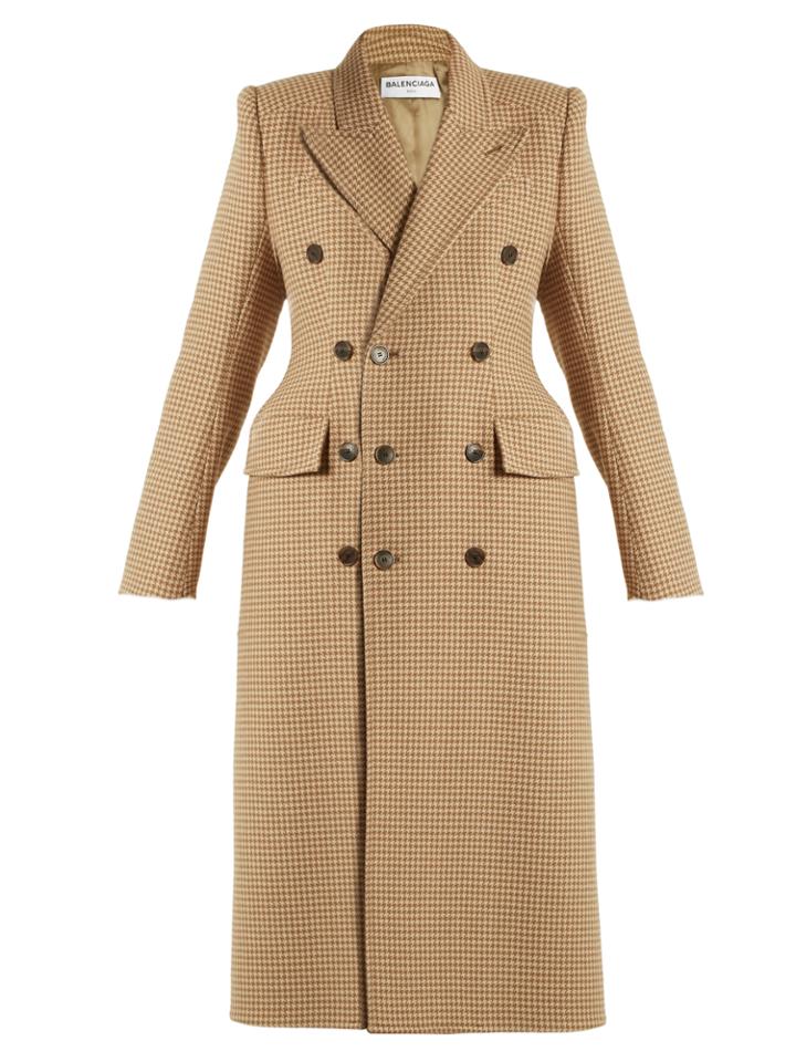 Balenciaga Hourglass Double-breasted Coat