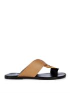 Pierre Hardy Twisted Crossover Leather Slides