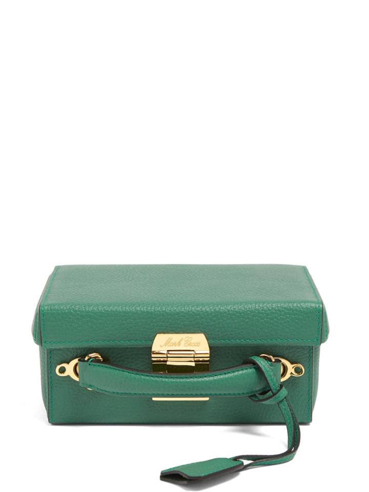 Mark Cross Grace Small Grained-leather Shoulder Bag
