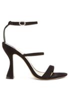 Matchesfashion.com Sophia Webster - Rosalind Hourglass-heel Suede Sandals - Womens - Black