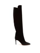 Aquazzura Gainsbourg 85 Suede Knee-high Boots