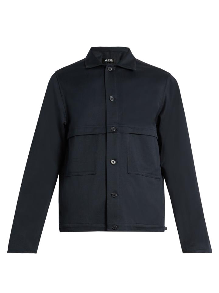 A.p.c. Cotton-blend Field Jacket