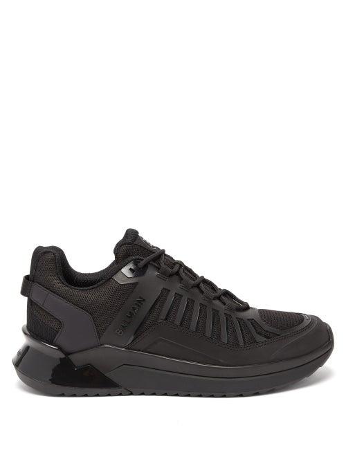 Matchesfashion.com Balmain - B-trail Mesh Trainers - Mens - Black