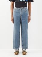 Loewe - Mid-rise Drawstring Jeans - Mens - Blue