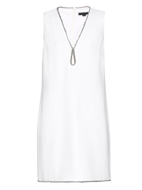 Alexander Wang Embellished Crepe Dress