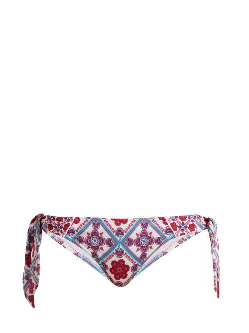 Matchesfashion.com Paolita - Sahara Bikini Briefs - Womens - Pink Multi