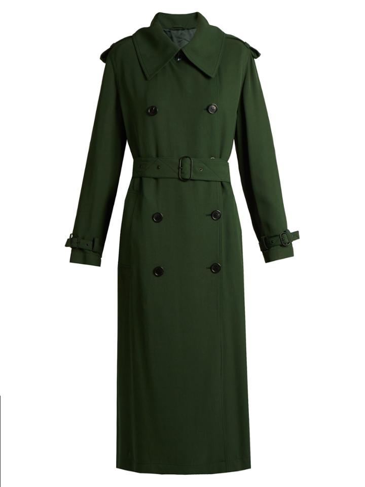 Acne Studios Lucie Twill Trench Coat