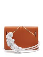 Roksanda Dia Leather Knotted Shoulder Bag